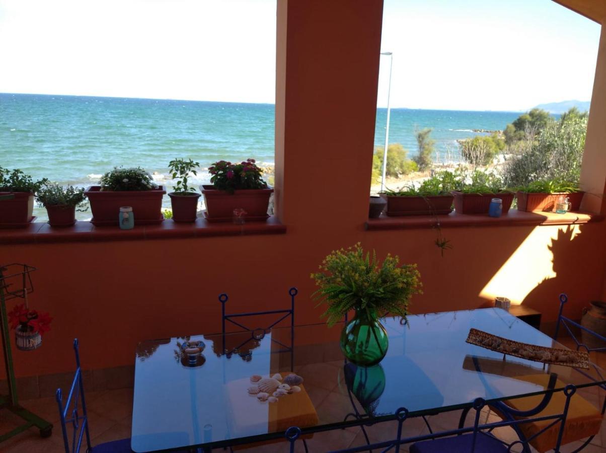 Casa Bon' Aria Fronte Mare Sud Sardegna Villa La Maddalena  Exterior foto